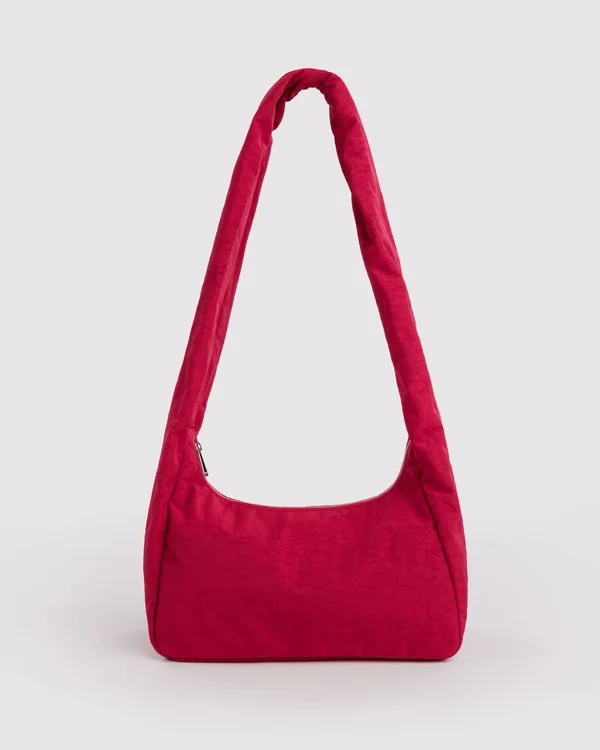 Nylon Meringue Bag - Cherry - Size: OS