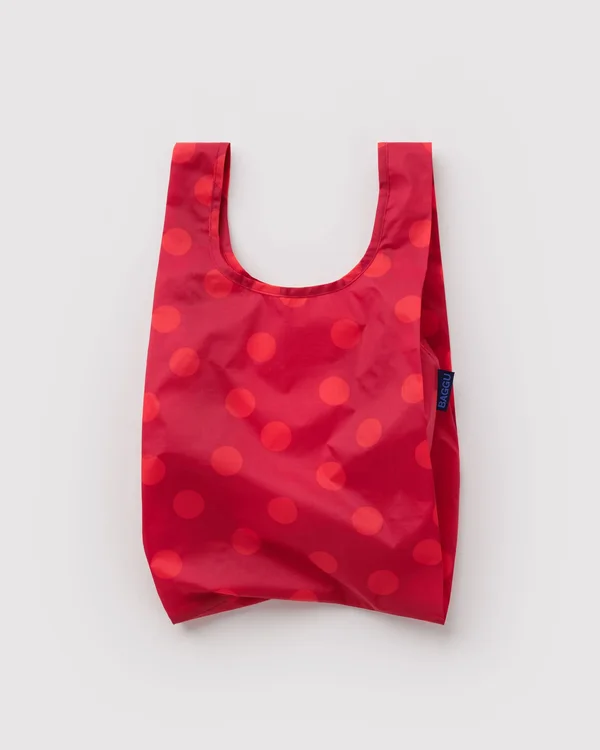 Baby Baggu - Red Polka Dot - Material: ripstop-nylon