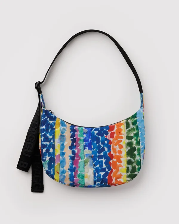 Medium Nylon Crescent Bag - Untitled Alma Woodsey Thomas - Material: heavyweight-nylon