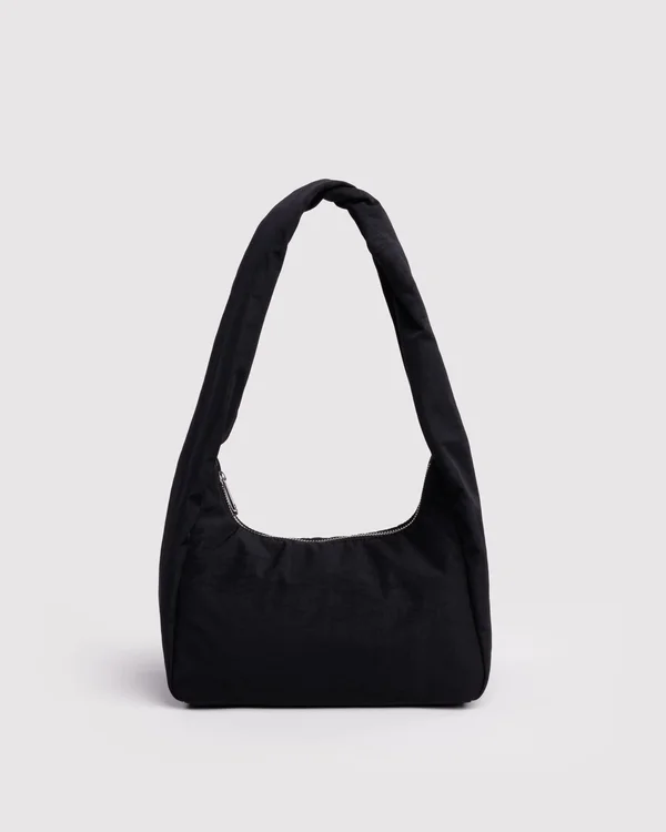 Small Nylon Meringue Bag - Black - Size: OS