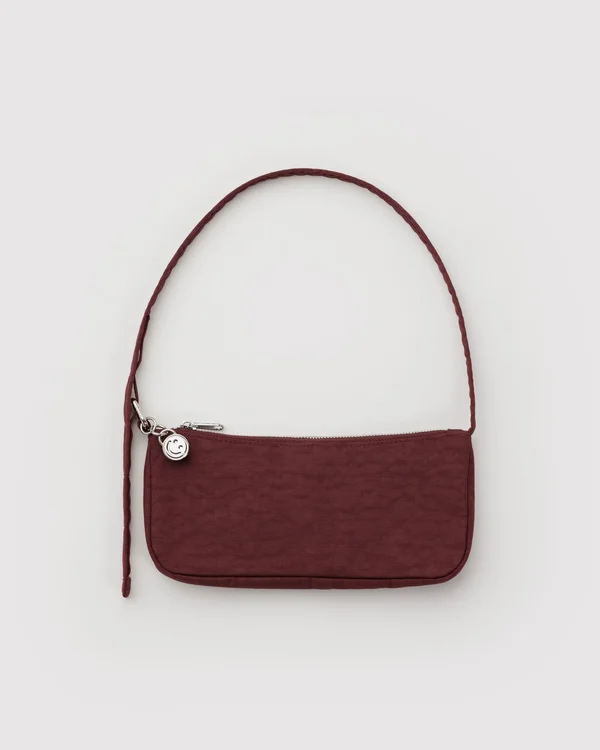 Nylon Pochette - Sale - Mahogany