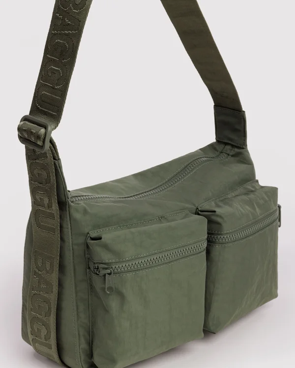 Medium Cargo Crossbody - Caper - Material: heavyweight-nylon