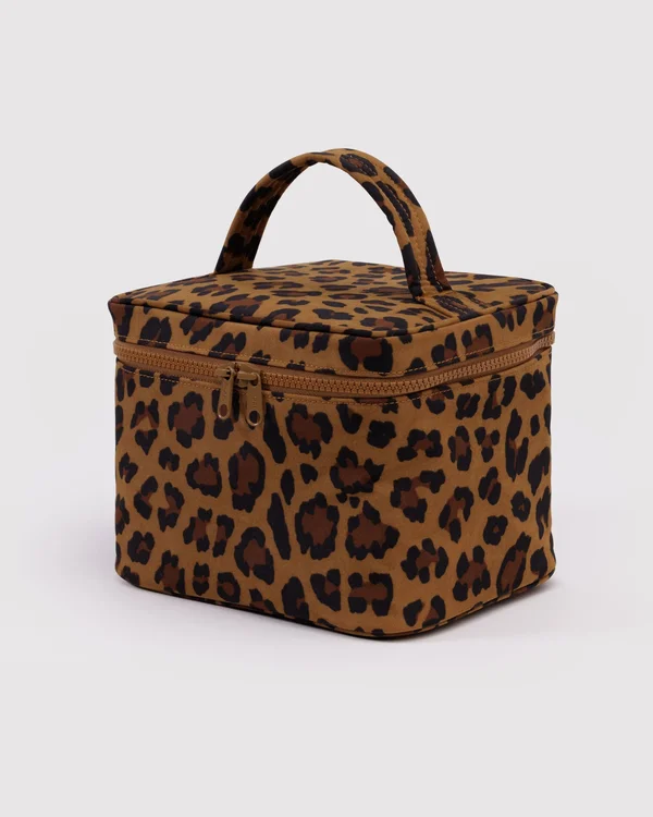 Large Cosmetic Case - Leopard